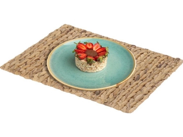 Vilde Natural Tischunterlage, Küchenunterlage Unter Teller, Besteck, Rechteckig, 43X34 Cm