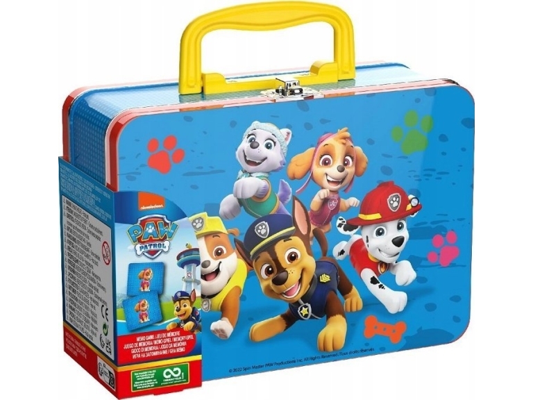 Spin Master hukommelsesspil - børnespil med Paw Patrol motiver
