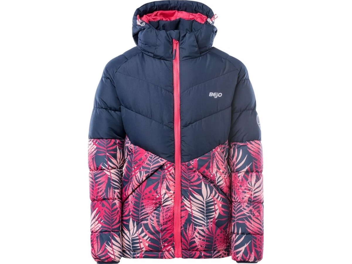 Bejo Quiltad vinterjacka för barn Bejo Baldey II Jrg marinblå och rosa storlek 140 | Kläder & Säkerhet - Arbetskläder - Vinterjacka | GameStuff