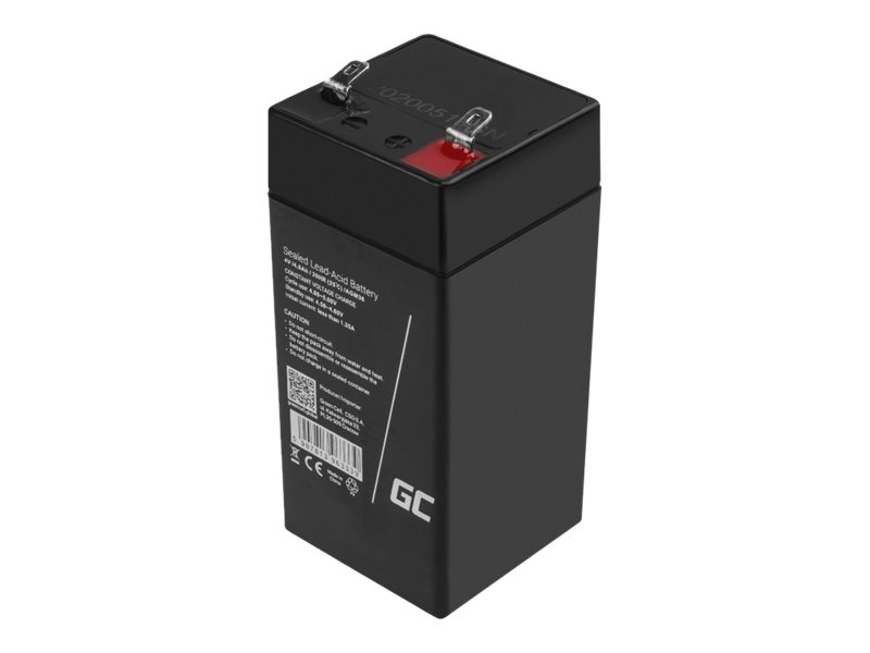 Green Cell Batteri Blysyre Sort