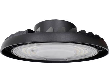 NORDTRONIC ECOtech Highbay, 100W, 4000K, 14000Lm, 140Lm/W, Ø218, IP65, IK08, mat sort | Belysning - Inomhusbelysning - Armaturer | GameStuff