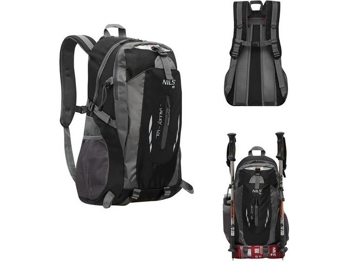Turryggsäck Nils Extreme NC1749 40 l svart | Utomhus - Väskor & Resväskor - Ryggsäckar | GameStuff