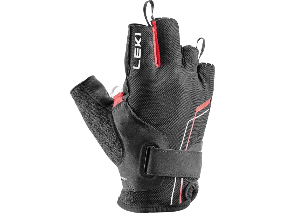 Leki LEKI RĘKAWICE Nordic Breeze Shark Short red 6.0 | Cykling - Kläder - Cykelhandskar | GameStuff