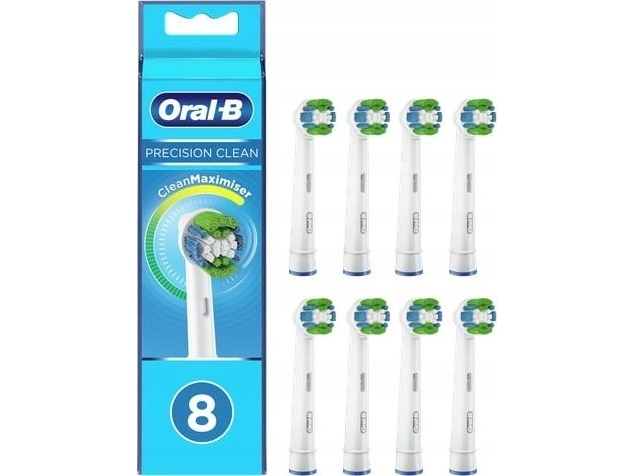 Końcówka Oral-B Oral-B Precision Clean 8 Stk Erstatningshode