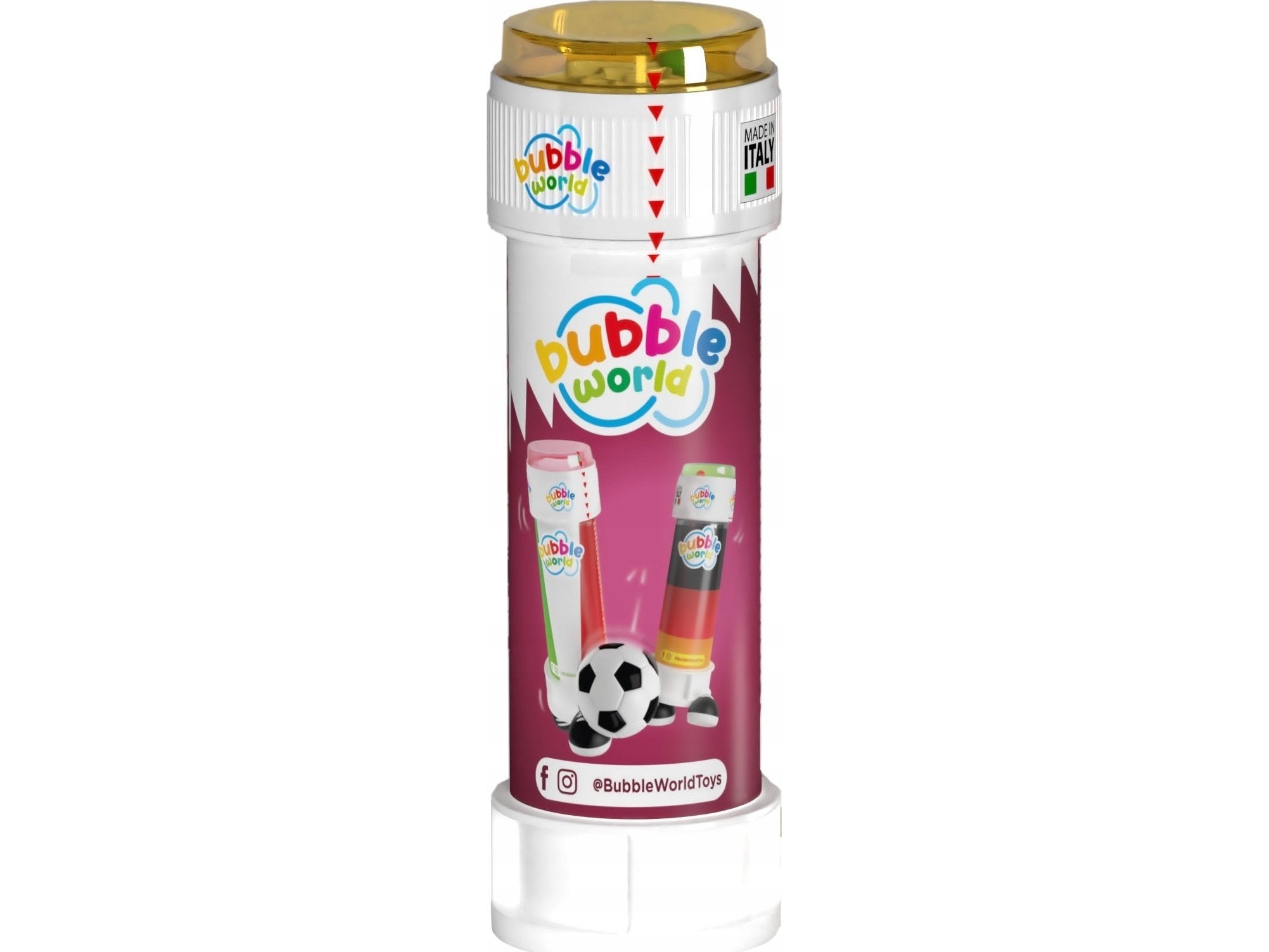 Arty ***** Sæbebobler 60 Ml World Cup /36 844000