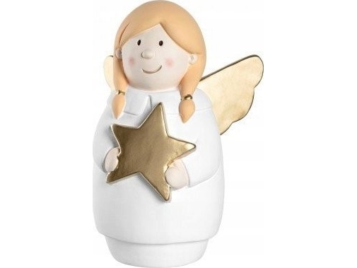 Leonardo Leonardo - Englefigur med stjerne 30cm CANDELA