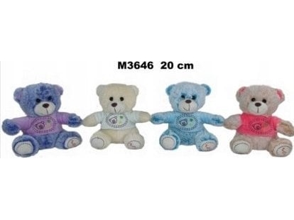 Sunday Mascot Bamse 20Cm Siddende I Trøje 161222 Sunday Mix Pris Pr. Stk