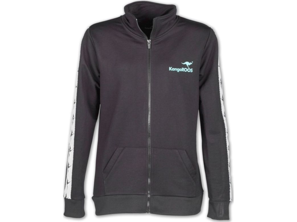 Kangaroos Kangaroos Damen Sweatshirt Schwarz Größe S