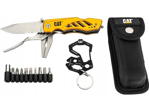 CAT CAT sæt 3 stk. dobbel multi-tool med bits