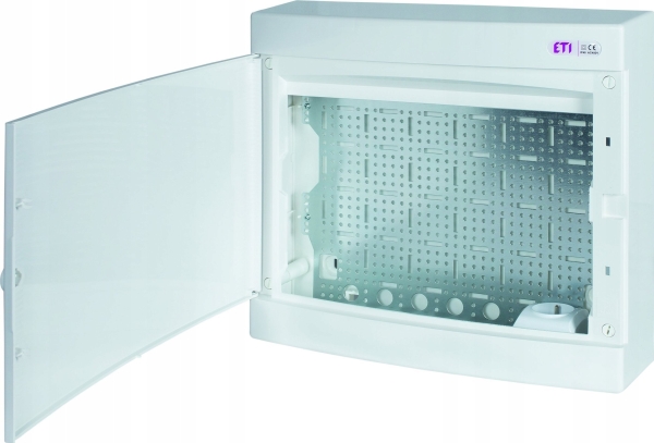 Eti Polam Unterputzgehäuse Eti Polam 001101309 Ect 2X18po Mit Platte Und Steckdose