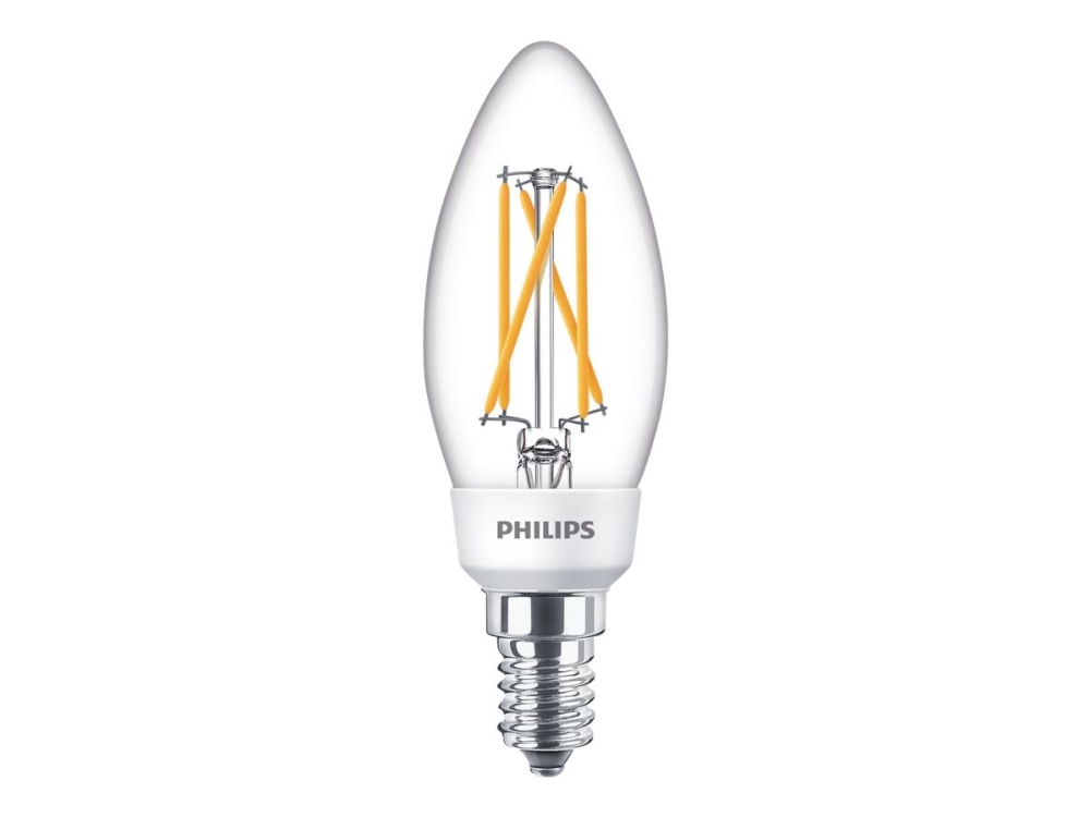 Philips Glühbirne 40 18 9W B35 E14, 5W, 40W, E14, 470Lm, 15000H