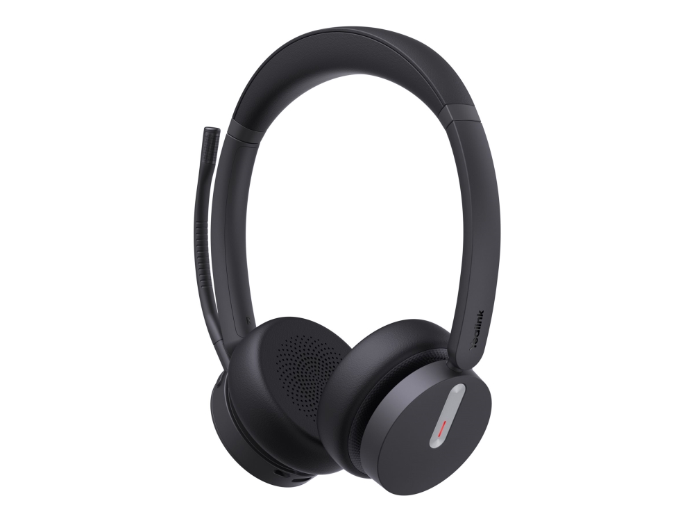 Yealink Bh70 Dual Headset På Øret Bluetooth Trådløs Usb C Via Bluetooth Adapter Sort Certified For Microsoft Teams
