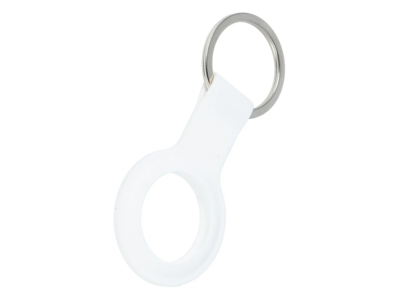 Oem Brelok Silicone Do Airtag / Forcell F-Tag Biały
