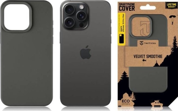 Tactical Velvet Smoothie Cover For Apple Iphone 15 Pro Max Bazooka Standard
