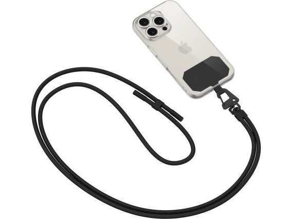 Tech-Protect Snor Til Telefon C5s Rope Crossbody Strap Black