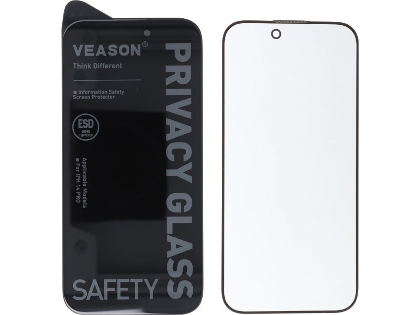 Hofi Szklo Hartowane 6D Pro Veason Privacy Glass Til Iphone 7 / 8 / Se 2020 / Se 2022 Sort