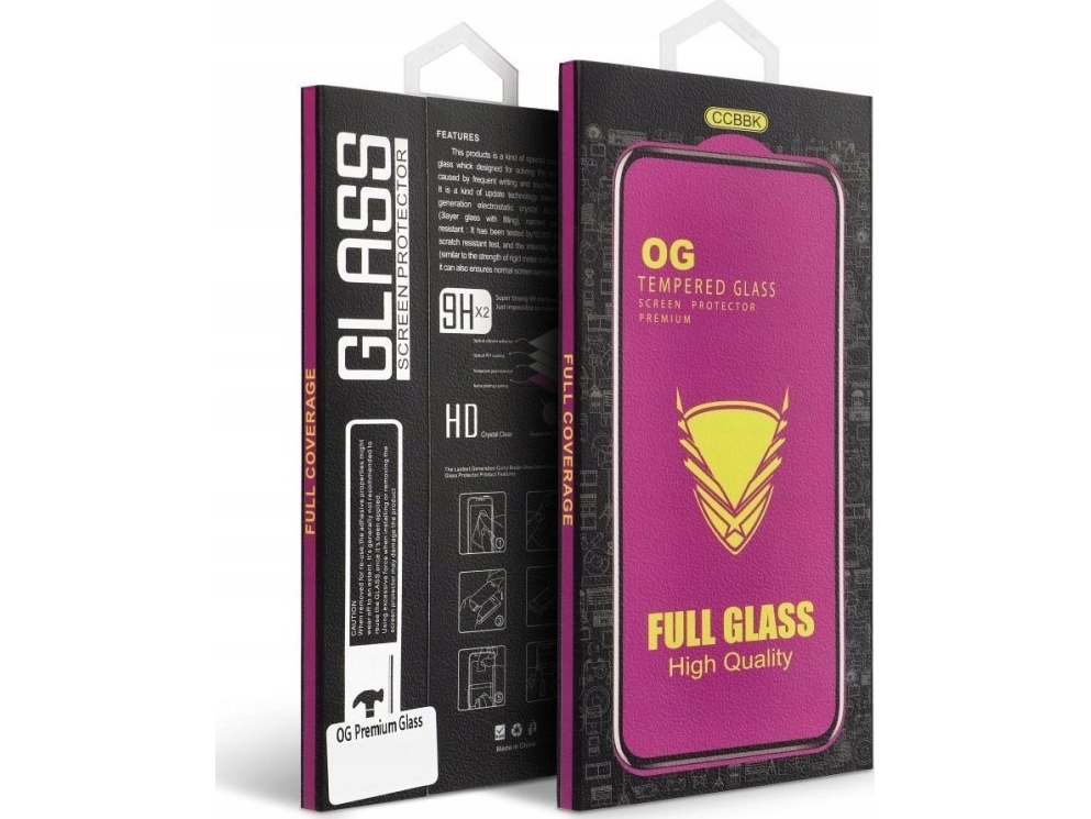 Telforceone Gehärtetes Glas Og Premium Für Samsung Galaxy A13 4G / A13 5G Schwarz