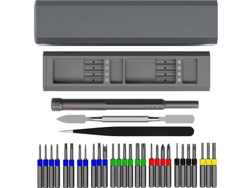 Oem Set Präzisionsschraubendreher/Service-Schraubendreher, Bits 30In1 Aluminium