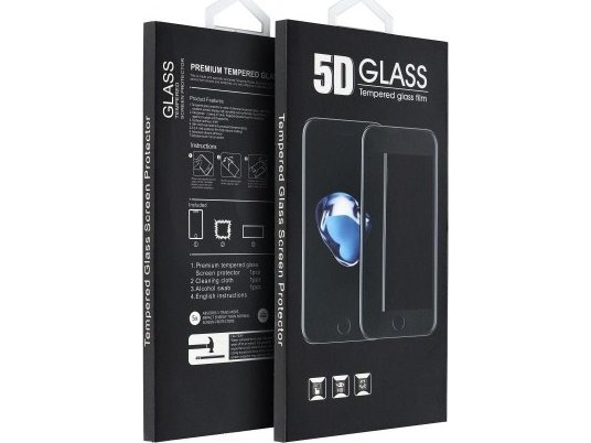 Oem 5D Full-Glue Panzerglas - Für Iphone 14 Pro Schwarz