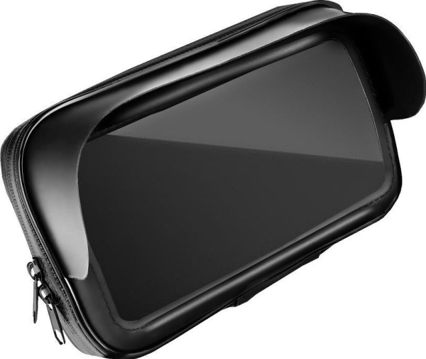 Oem Motorcykelholder Vandtæt Med Visir ( 6,4" - 8" ) Sort