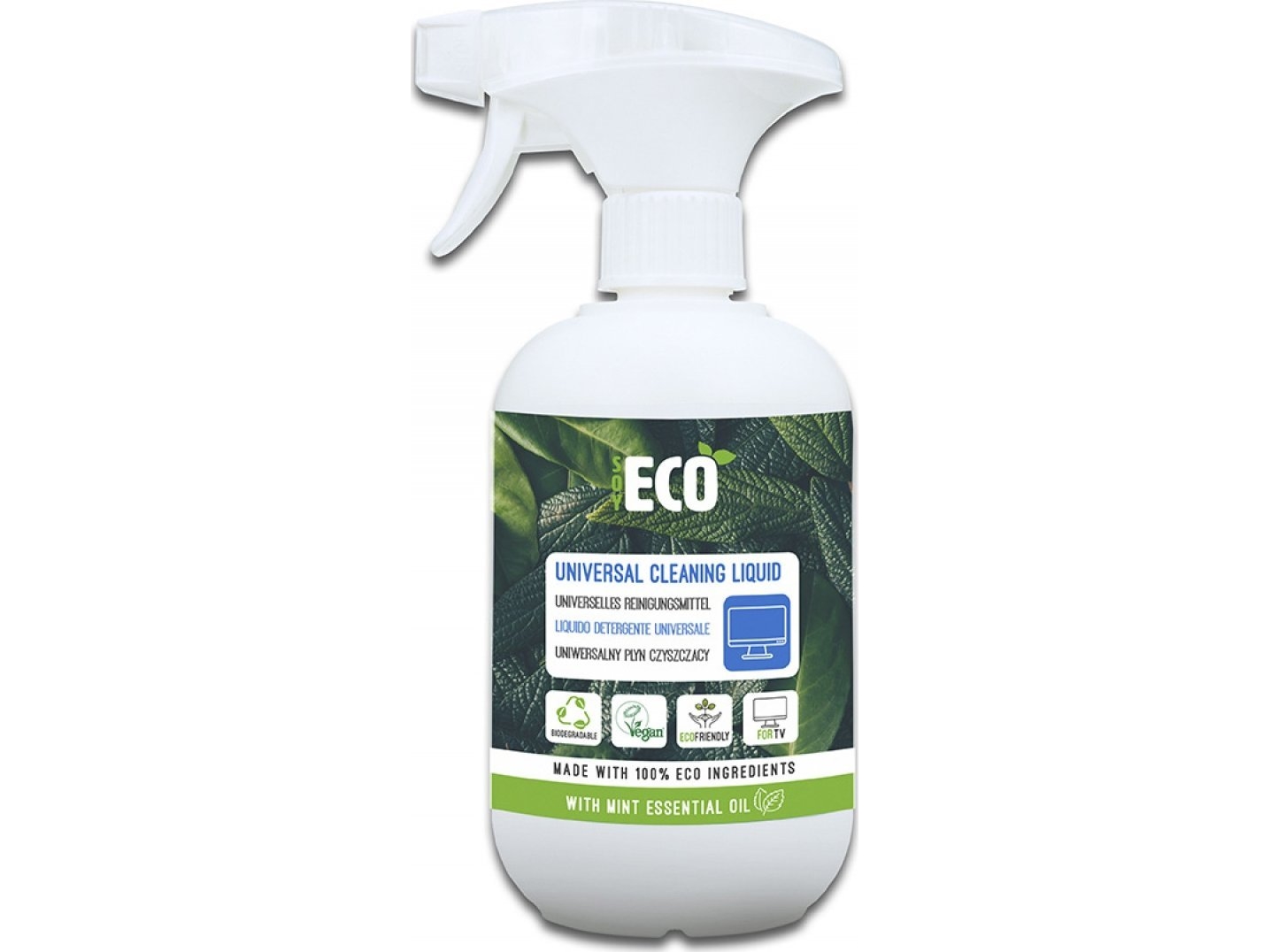Soyecco Eco Rengøringsmiddel Til Tv, Frisk, 500 Ml
