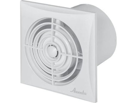 Awenta badeværelsesventilator WZ125T Silence 125 mm 6 W 145 m³/h 230 V med tidsafbryder hvid