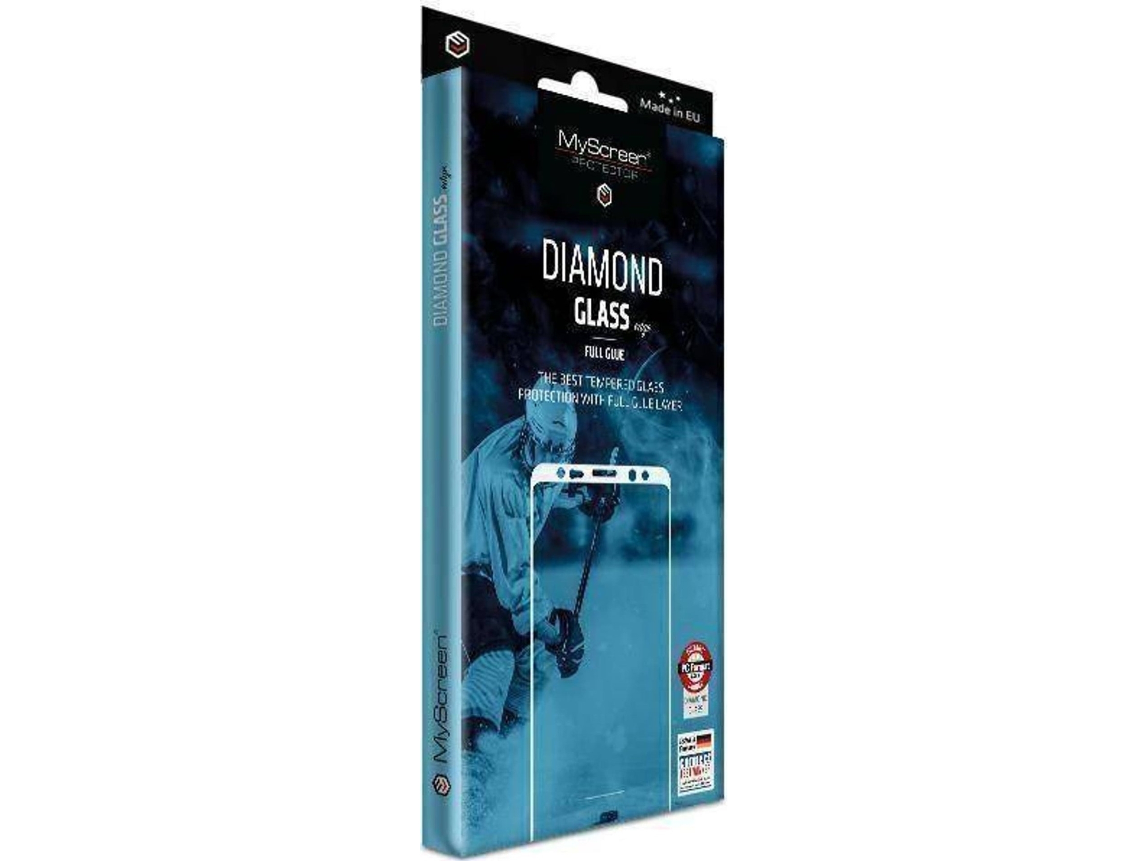 Myscreen Protector Szkło Hartowane Huawei Enjoy 60X Myscreen Diamond Glass Edge Full Glue Sort