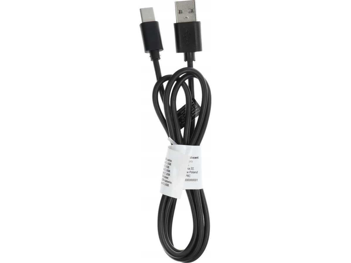 Usb Oem Usb-A Til Usb-C Kabel 1 M Sort