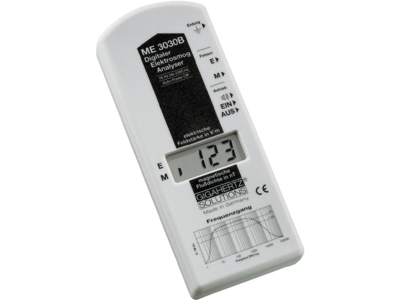 Gigahertz Solutions ME 3030B Lavfrekvens (LF) -elektrosmogmåler | EL Artiklar - Verktyg för EL - Mätutrustning för miljö | GameStuff
