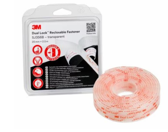 3M trykklås Duallock Sj3560 Tr 25mm