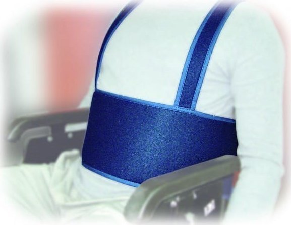 Secuback Stabiliseringsbælte Til Kørestole Med Abdominal Fastgørelse (Type 2)