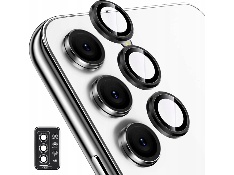 Oem Hærdet Glas Kamera-Cover Full Cover Til Samsung S23/23 Plus