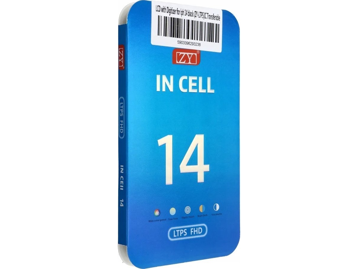 OEM iPhone 14-display med pekskärm svart (ZY-LTPS) IC överförbart | Datorer & Surfplattor - Renoverad / begagnad IT - Refurbished Surfplattor | GameStuff