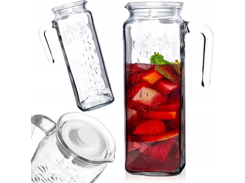Orion Glaskanna med lock 1,2 l | Bordssättning - Kannor & karaffer - Karaffer av glas | GameStuff
