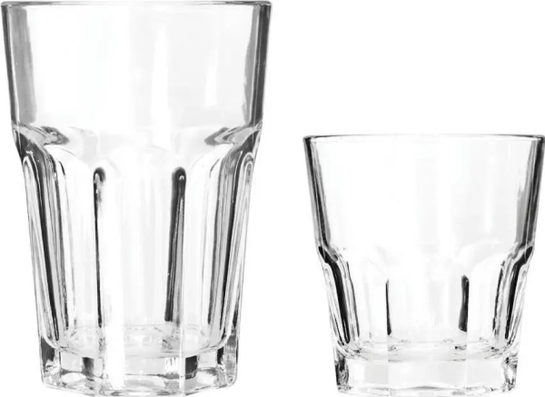 Excellent Houseware Drikkeglas 230 / 330 Ml, 12 Stk