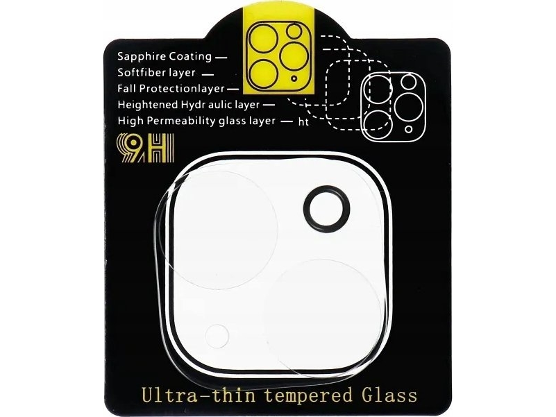 Oem Szkło Hartowane 5D Full Glue Do Aparatu - Do Iphone 16 Transparent