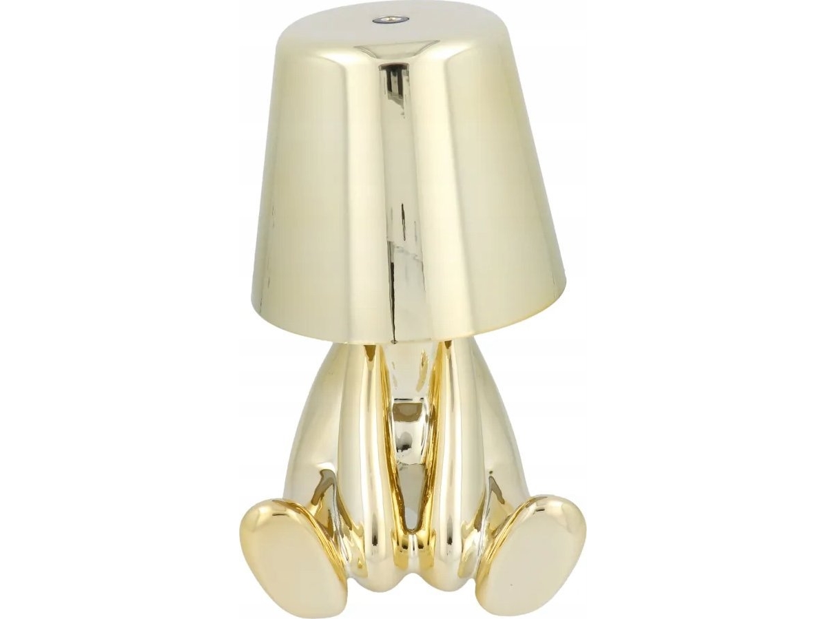 Oem Schreibtisch-/Nachtlampe Gold Man Art-Deco (Motiv 5) Mltl
