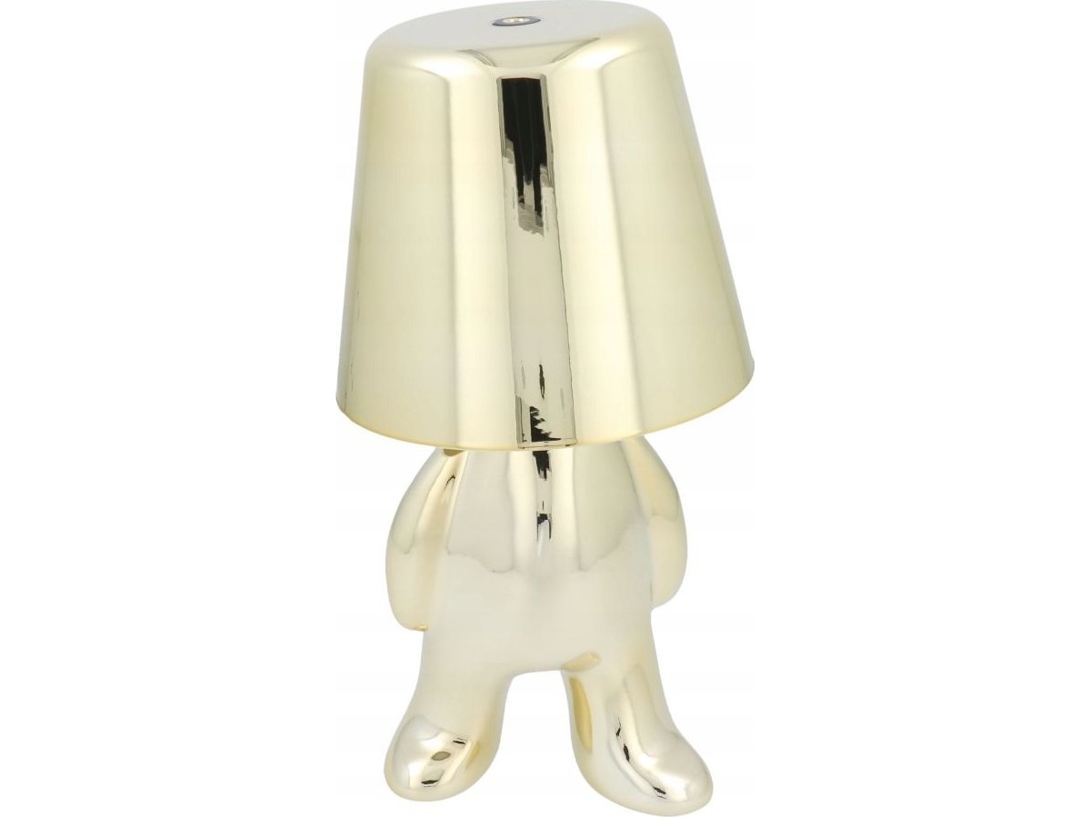 Oem Schreibtischlampe Gold Man Art Deco, Stehendes Nachtlicht (Motiv 8) Mltl