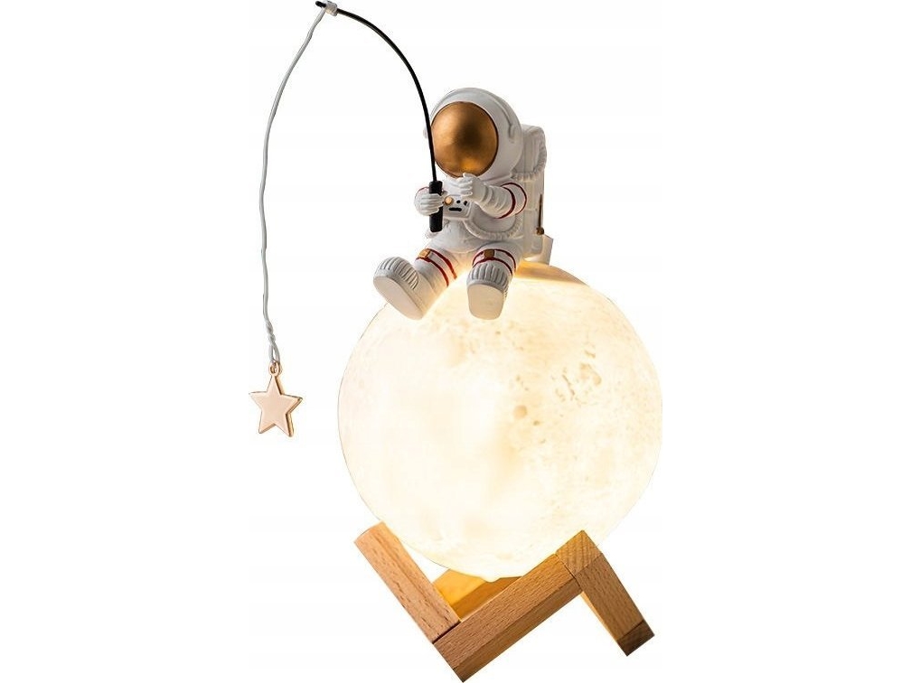 OEM natlampe / luftfugter astronaut Art Deco siddende (mønster 5) AFSH