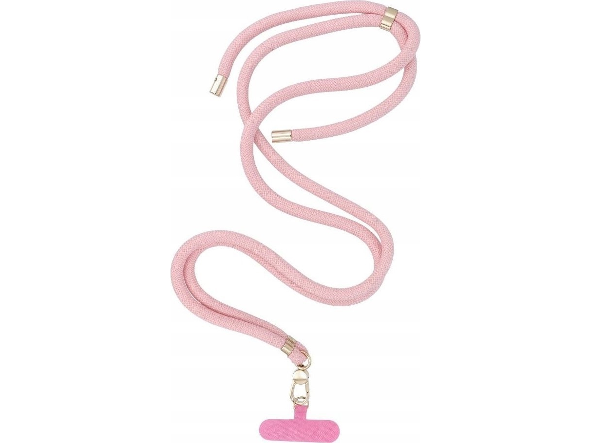 Oem Ophæng Swing (8 Mm) Til Telefon Med Justerbar Længde/ Snorlængde 165 Cm (Maks 82,5 Cm I Løkken) Til Arm Eller Hals – Lyslilla