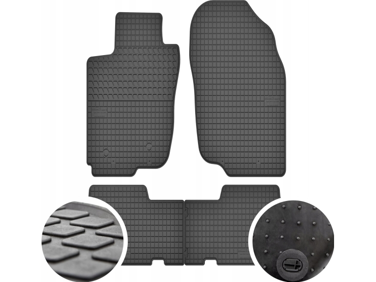 Geyerhosaja Gummifußmatten Für Toyota Rav4 Iii (2006-2012)