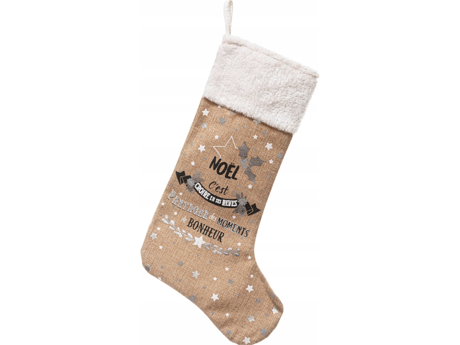 Fééric Lights & Christmas julesok til gaver, jute, 45 cm