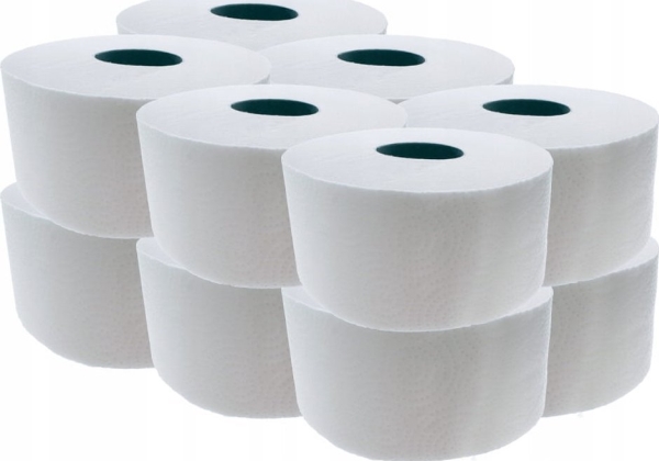 Toilettenpapier Neutral Advanced Jumbo Mini T2 2-Lagig Ø18,8 Cm 170 M Weiß - (12 Rollen Pro Karton)