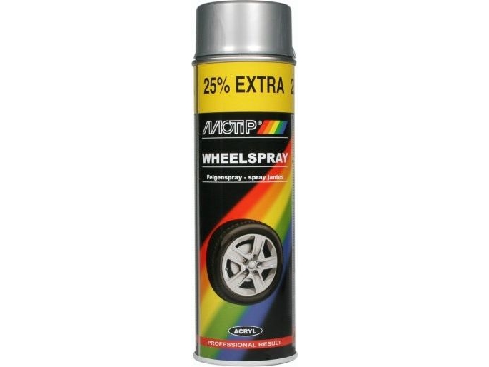 Motip Universal Paint Limited Felgenspray Silber 600 Ml.