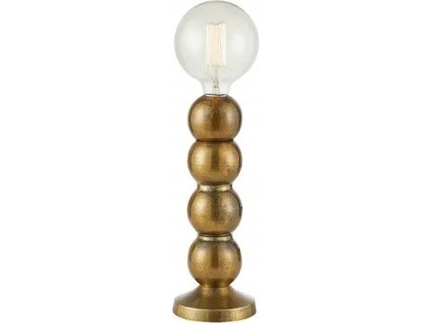 Lampa Stołowa Markslojd Marksjold Gong 108780 Lampa Stołowa Lampka 1X40w E27 Zlota