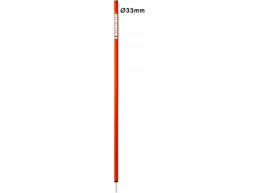 YakimaSport tränings- och slalomstav ELITE 33 mm 170 cm röd | N - A | GameStuff