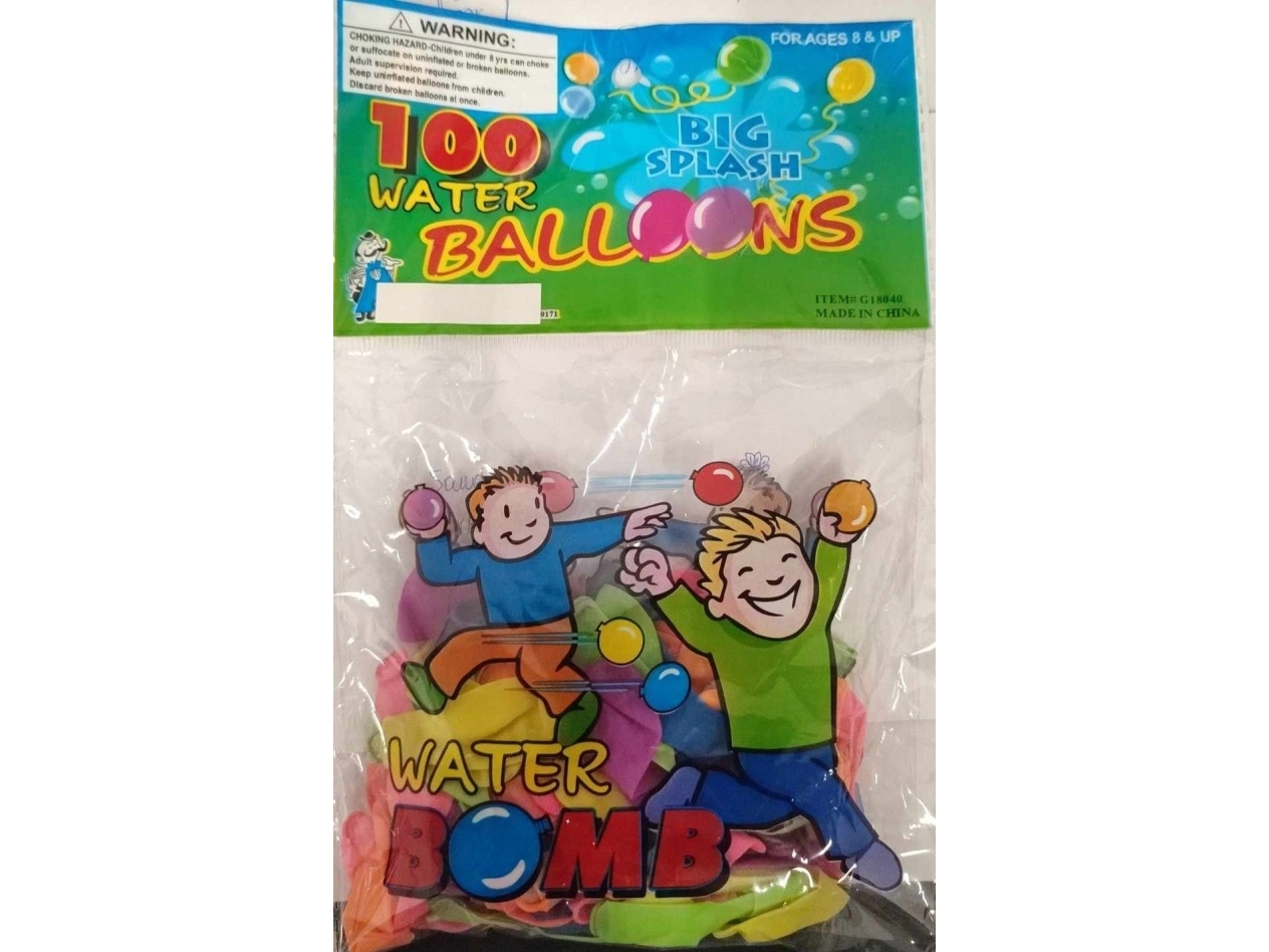 Vattenballonglek med ballonger och tratt 100 st | Trädgården - Pools & Vatten spel - Vattenleksaker | GameStuff