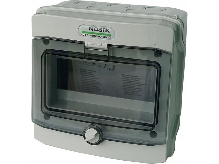 Noark 113262 Ip65 Aufputz-Gehäuse 1X6mod Phs 6T Weiß