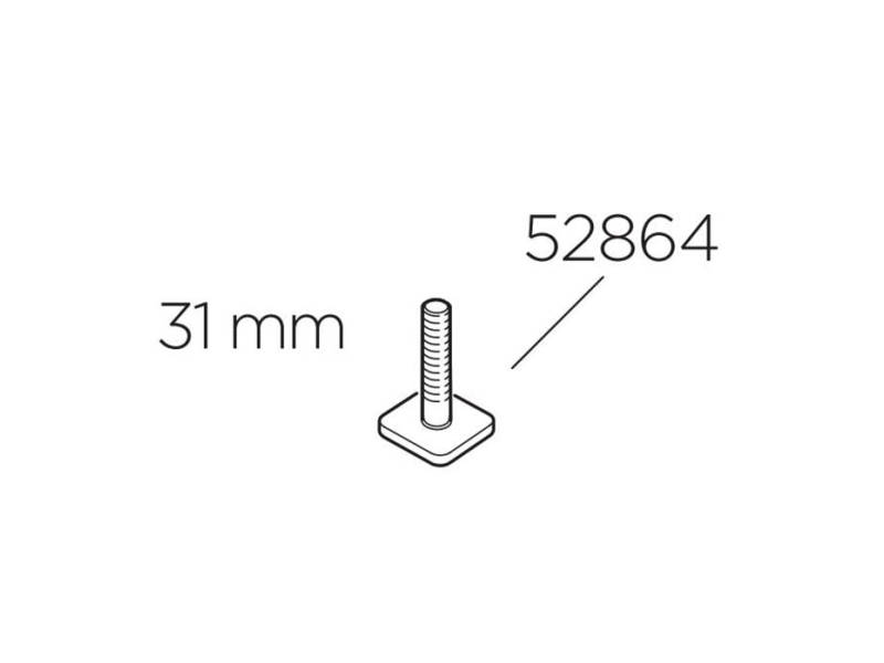 Thule reservdel 52864 | Bilvård & Biltillbehör - Transportutrustning - Cykelställ - Reservdelar | GameStuff