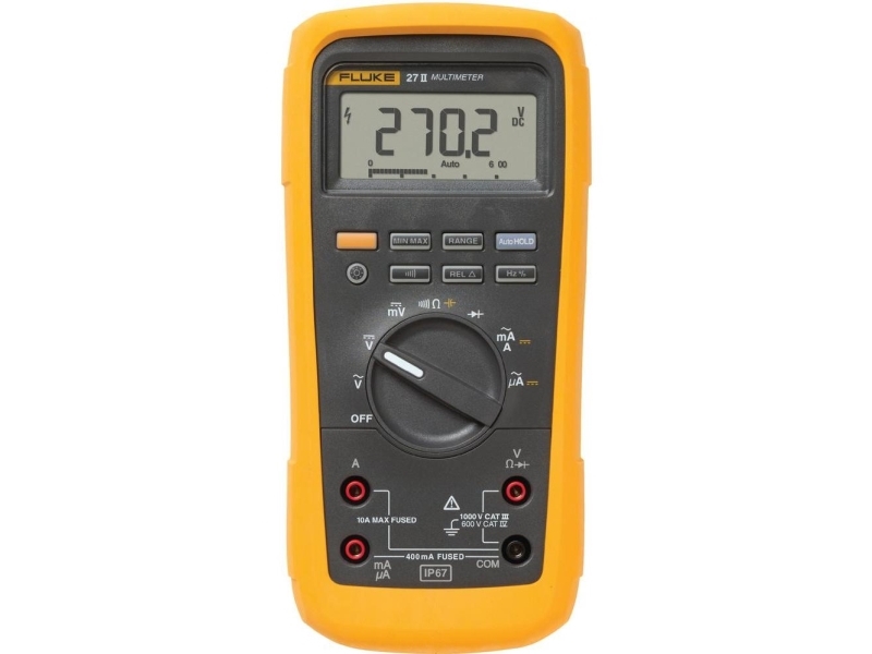 Fluke 3947770 Handhållen multimeter digital Vattentät (IP67) KAT III 1000 V, KAT IV 600 V Visning (antal): 6000 | EL Artiklar - Verktyg för EL - Test- och kontrollutrustning | GameStuff
